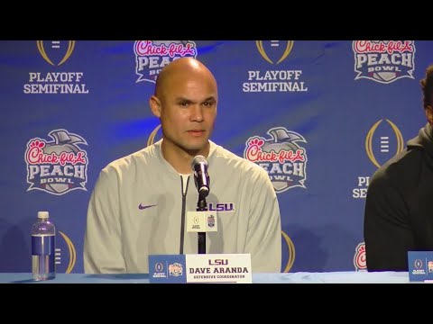 Video: Dave Aranda & LSU Defensive Players Press Conference From Tuesday, Dec. 24