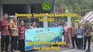 Thumbnail: Pemasangan Spanduk Masjid Ramah Pemudik 2025