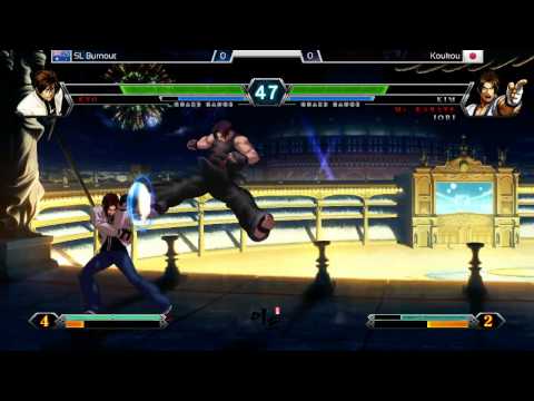 KOF XIII SL BURNOUT VS KOUKOU - IGT 2014 HD