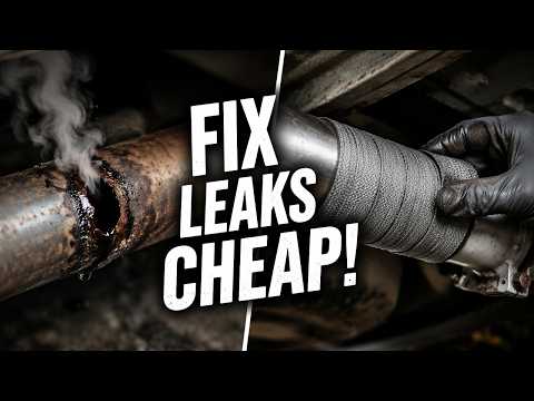 Fix Exhaust Leaks with J-B Weld ExhaustWeld Wrap?