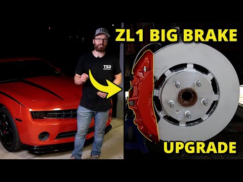 2010-2015 Camaro ZL1 Big Brake Kit Install - Camaro SS RS LT LS V6 - CTS V