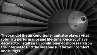 importance of air conditioner and its installation process