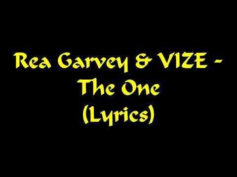 Rea Garvey & VIZE - The One (Lyrics)
