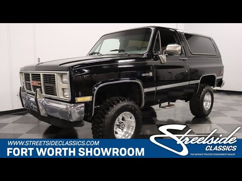 1986 GMC Jimmy (CC-1576438) for sale in Ft Worth, Texas