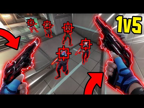 VALORANT But Every 1v5 Clutch is PURE PERFECTION