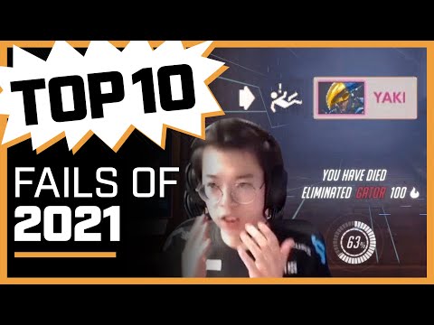 💀 Top 10 Overwatch FAILS of 2021