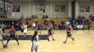 preview picture of video 'Foxboro vs Taunton Girls basketball game played on 12/22/14'