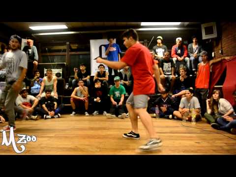 KILLA IN THE CYPHER - FOOTWORK BATTLE 1 vs 1 -  GLAR  vs  CRISIS