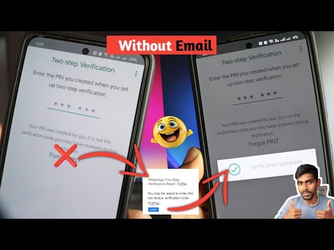How to Reset Two Step Verification in WhatsApp without email |Recover Two Step Verification Pin 2024