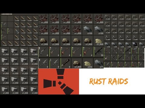 Rust Solo Silent Raid!JACKPOT BASE!