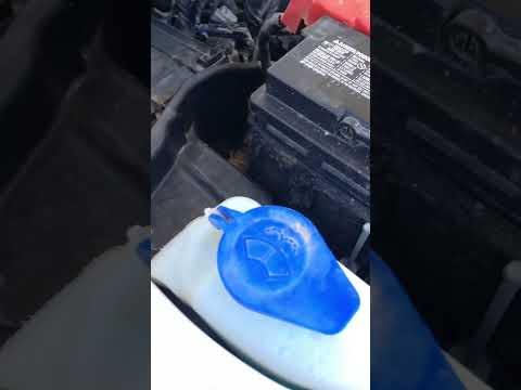 How to fix a clogged windshield washer fluid jet!