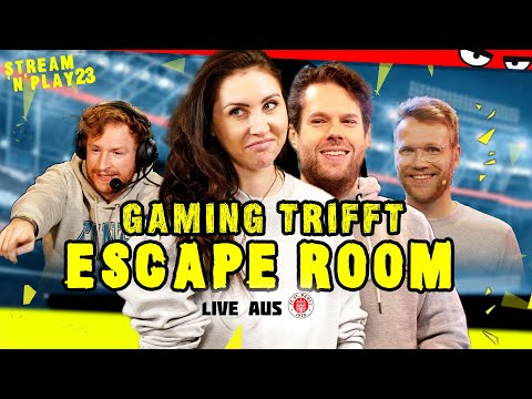Video Thumbnail: Blind im Labyrinth & Wer löst den Escape Room per Telefon? | Stream 'n' Play 2023