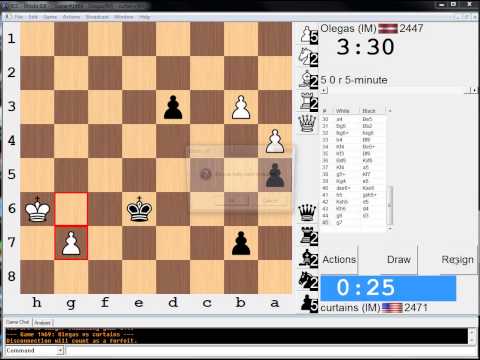 5 minute chess #257: IM Oleg Krivonosov vs IM Greg Shahade
