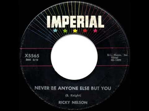 1959 HITS ARCHIVE: Never Be Anyone Else But You - Ricky Nelson
