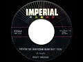 1959 HITS ARCHIVE: Never Be Anyone Else But You - Ricky Nelson