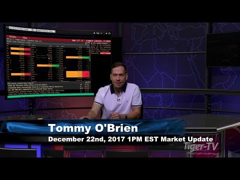December 22nd 1PM EST Market Update with Tommy O'Brien on TFNN