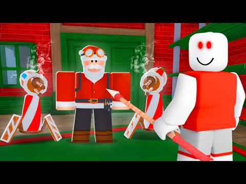I Saved SANTA'S WORKSHOP in 99 Nights in the Forest!