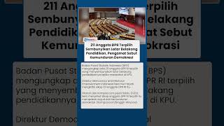 Download lagu BPS Ungkap 211 Anggota DPR Sembunyikan Latar Belakang Pendidikan, Pengamat: Kemunduran Demokrasi mp3