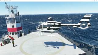 Royal Sovereign Lighthouse (Helipad) video