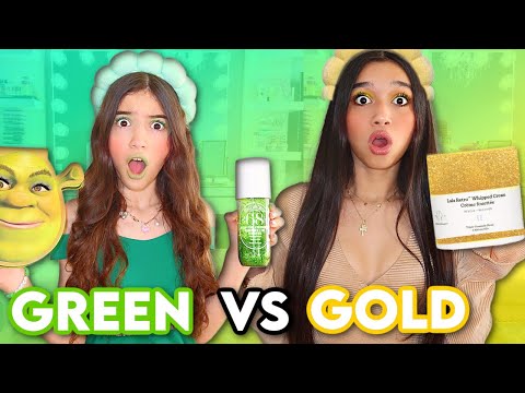 only using GREEN & GOLD MAKEUP|ST.PATRICKS DAY EDITION💚💛
