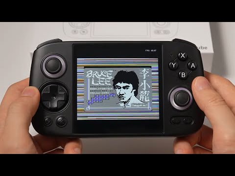ANBERNIC RG Cube, C64 - Bruce Lee and your requests tested
