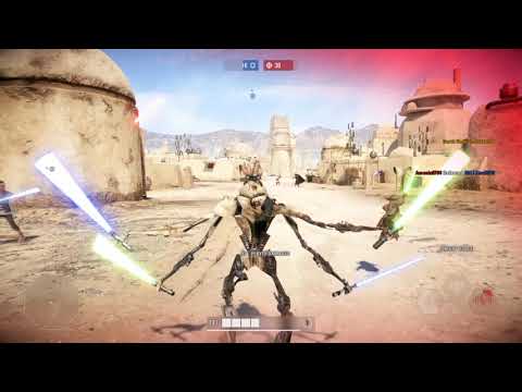 STAR WARS Battlefront II PS4 / Heroes vs Villains / General Grievous 2nd Mvp