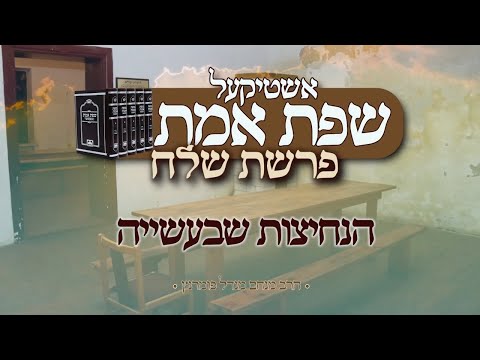 אשטיקעל שפת אמת - פרשת שלח