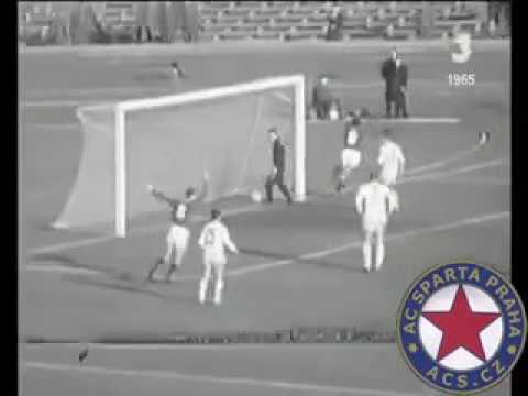 ECC 1965-66. Round of 16. Górnik Zabrze - Sparta Praha. Highlights.