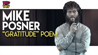 &quot;Gratitude&quot; - A Poem by Mike Posner