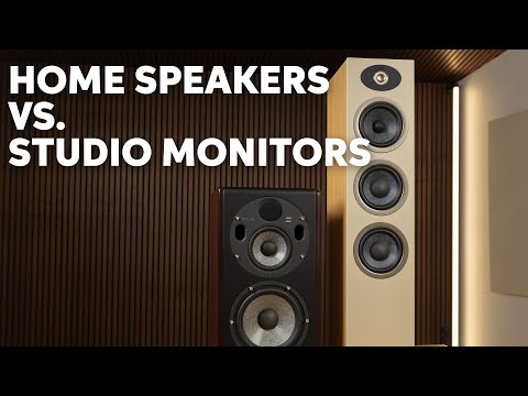 Hi-fi Speakers vs. Studio Monitors | What Is the Difference?