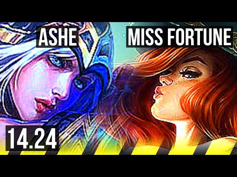 ASHE & Heimerdinger vs MISS FORTUNE & Maokai (ADC) | KR Grandmaster | 14.24