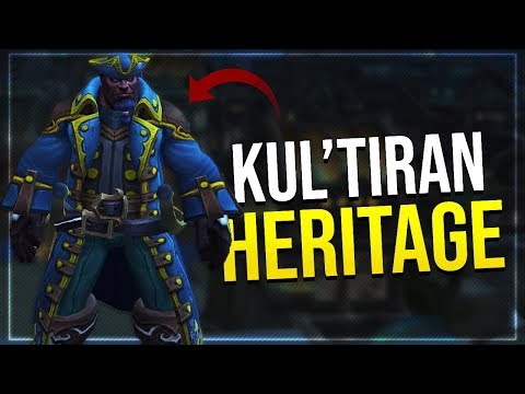 Kul'tiran Human Heritage Armor Set? | Long Coats Finaly Coming To World of Warcraft?|In-game Preview