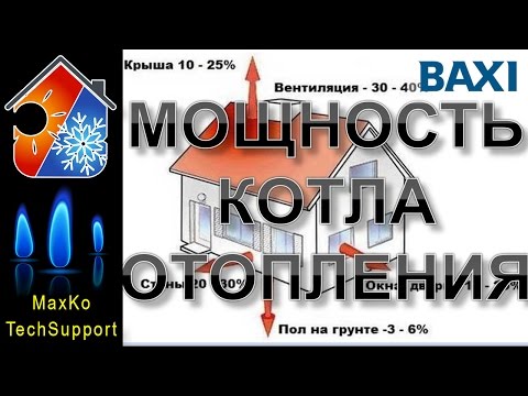 Как правильно выбрать мощность котла отопления