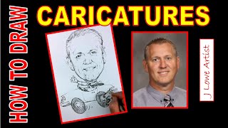 HOW TO DRAW A CARICATURE STEP BY STEP For Beginners