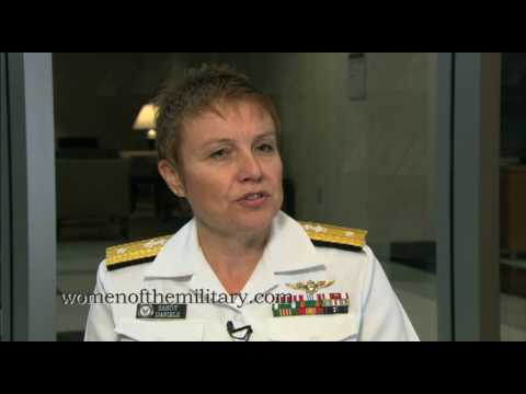 Sandy Daniels, Rear Admiral, discusses why she joined the Navy.