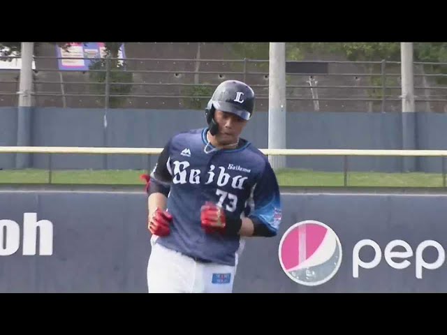 【ファーム】ライオンズ・高木が完璧なソロホームランを放つ!! 2021/8/21 F-L(ファーム)