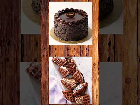 cake 🎂 vs waffle🧇 #shorts