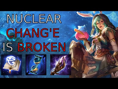 NUCLEAR CHANG'E ONE SHOTS EVERYONE - Chang'e Mid Smite Conquest