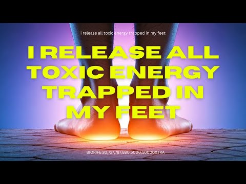Release Toxic Energy Trapped in Your Feet - REIKI for feet healing