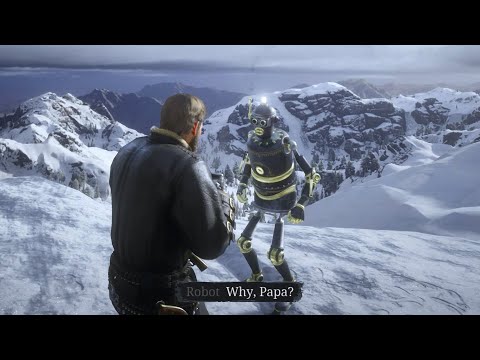 If Arthur attacks the crying Robot, it will say this