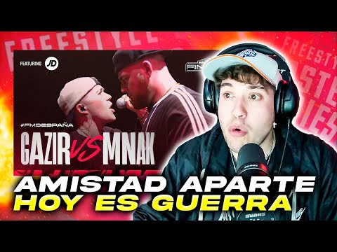 🔥EL BATALLÓN DE LA JORNADA🔥 GAZIR VS MNAK - ANÁLISIS Y REACCIÓN KAPO 013