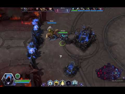 Mecha Tyrael and Nazeebo Interaction