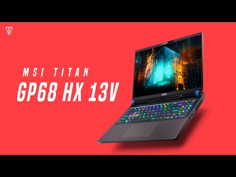 MSI Titan GP68 HX 13V - 17", 240Hz, i9 13th Gen, RTX 4090, Gaming Beast 🔥