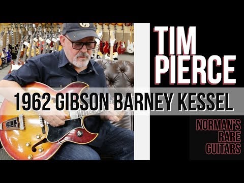 Tim Pierce playing a 1962 Gibson Barney Kessel at Norman's Rare Guitars