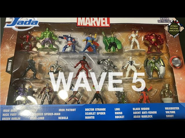 Vídeo relacionado con JADA - Marvel Galaxy - Pack de regalo de 4 cm - Figuras coleccionables