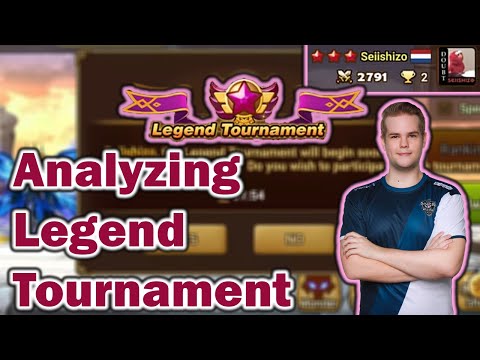 RTA - Analyzing Legend Tournament Season 15 Matches - Summoners War