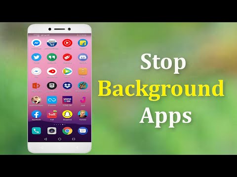 How To Stop Background Running Apps Any Android Mobile - How To Disable Background Running apps