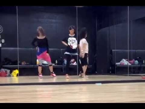 G.NA Supa solo cover dance first practice Mutsumi(BATS), Natsumi(BATS) and NoRi