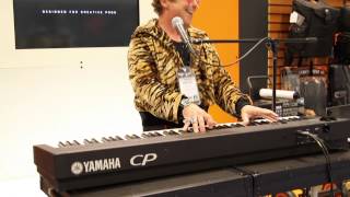 Kenny Metcalf at the 2013 Gruv Gear NAMM Booth performing Elton John's 