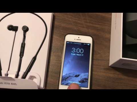 Beats X Quick Unboxing & Pairing To An iPhone SE
